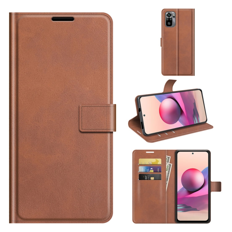 Retro Calf Pattern Buckle Horizontal Flip Leather Case with Holder & Card Slots & Wallet, For Xiaomi Redmi Note 10 4G, For Xiaomi Redmi Note 10 Pro, For OnePlus 9 Pro, For ZTE Blade A7S 2020