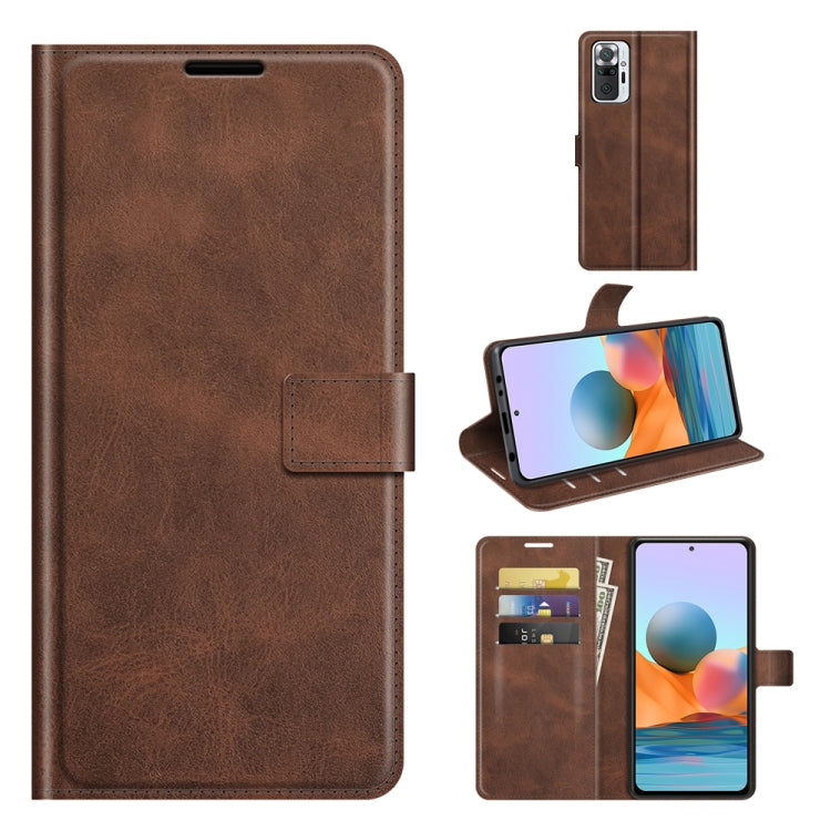 Retro Calf Pattern Buckle Horizontal Flip Leather Case with Holder & Card Slots & Wallet, For Xiaomi Redmi Note 10 4G, For Xiaomi Redmi Note 10 Pro, For OnePlus 9 Pro, For ZTE Blade A7S 2020