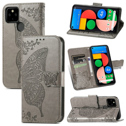 Butterfly Love Flower Embossed Horizontal Flip Leather Case with Bracket & Card Slot & Wallet & Lanyard, For OPPO A93, For Google Pixel 5A, For LG Stylo 7 5G