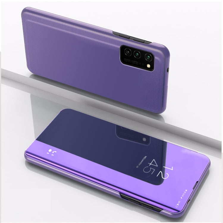 Plated Mirror Horizontal Flip Leather Case with Holder, For Samsung Galaxy A52 5G/4G, For Samsung Galaxy A32 4G, For Samsung Galaxy A32 5G