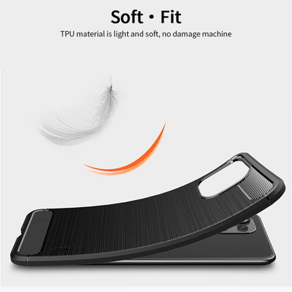 MOFI Gentleness Series Brushed Texture Carbon Fiber Soft TPU Case, For Xiaomi Mi 11 Lite, For Xiaomi Mi 11 Pro, For OnePlus 9R