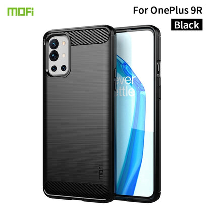 MOFI Gentleness Series Brushed Texture Carbon Fiber Soft TPU Case, For Xiaomi Mi 11 Lite, For Xiaomi Mi 11 Pro, For OnePlus 9R