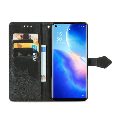 Halfway Mandala Embossing Pattern Horizontal Flip Leather Case with Holder & Card Slots & Wallet & Lanyard, For OPPO Reno5 Pro+, For vivo X60 Pro+, For vivo X60 Pro, For Huawei  P50 Pro