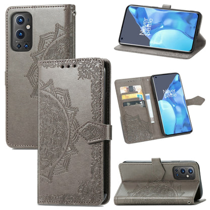 Halfway Mandala Embossing Pattern Horizontal Flip Leather Case with Holder & Card Slots & Wallet & Lanyard, For Huawei  P50, For Xiaomi 11 Lite, For Motorola Edge S, For OnePlus 9 Pro