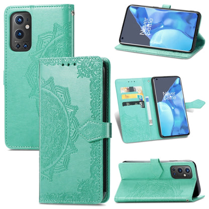 Halfway Mandala Embossing Pattern Horizontal Flip Leather Case with Holder & Card Slots & Wallet & Lanyard, For Huawei  P50, For Xiaomi 11 Lite, For Motorola Edge S, For OnePlus 9 Pro