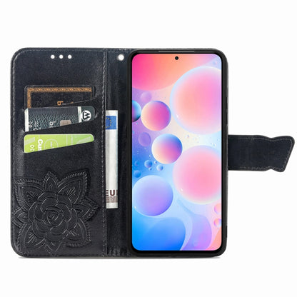 Butterfly Love Flowers Embossed Horizontal Flip Leather Case with Holder & Card Slots & Wallet & Lanyard, For Xiaomi Redmi K40 /K40 Pro /K40 Pro+, For Xiaomi Redmi Note10 5G, For Xiaomi Mi 10S