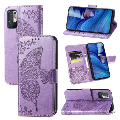 Butterfly Love Flowers Embossed Horizontal Flip Leather Case with Holder & Card Slots & Wallet & Lanyard, For Xiaomi Redmi K40 /K40 Pro /K40 Pro+, For Xiaomi Redmi Note10 5G, For Xiaomi Mi 10S