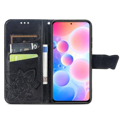 Butterfly Love Flowers Embossed Horizontal Flip Leather Case with Holder & Card Slots & Wallet & Lanyard, For Xiaomi Redmi Note 10 Pro, For OPPO Find X3 Pro, For OPPO Reno5 Pro+