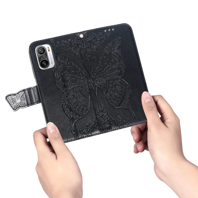 Butterfly Love Flowers Embossed Horizontal Flip Leather Case with Holder & Card Slots & Wallet & Lanyard, For Xiaomi Redmi Note 10 Pro, For OPPO Find X3 Pro, For OPPO Reno5 Pro+