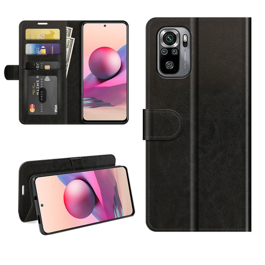 For Xiaomi Redmi Note 10S R64 Texture Single Horizontal Flip Protective Case with Holder & Card Slots & Wallet& Photo Frame, For Xiaomi Redmi Note 10S