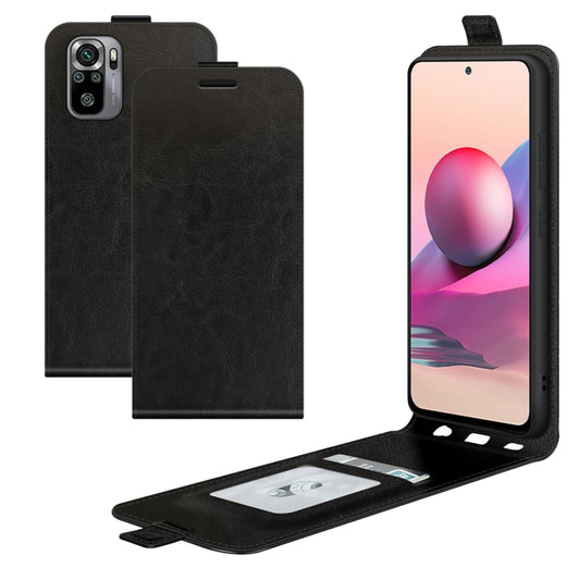 For Xiaomi Redmi Note 10S R64 Texture Single Vertical Flip Leather Protective Case with Card Slots & Photo Frame, For Xiaomi Redmi Note 10S