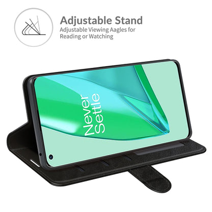 For OnePlus 9 Pro R64 Texture Single Horizontal Flip Protective Case with Holder & Card Slots & Wallet& Photo Frame, For OnePlus 9 Pro