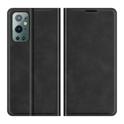 For OnePlus 9 Pro Retro-skin Business Magnetic Suction Leather Case with Holder & Card Slots & Wallet, For OnePlus 9 Pro