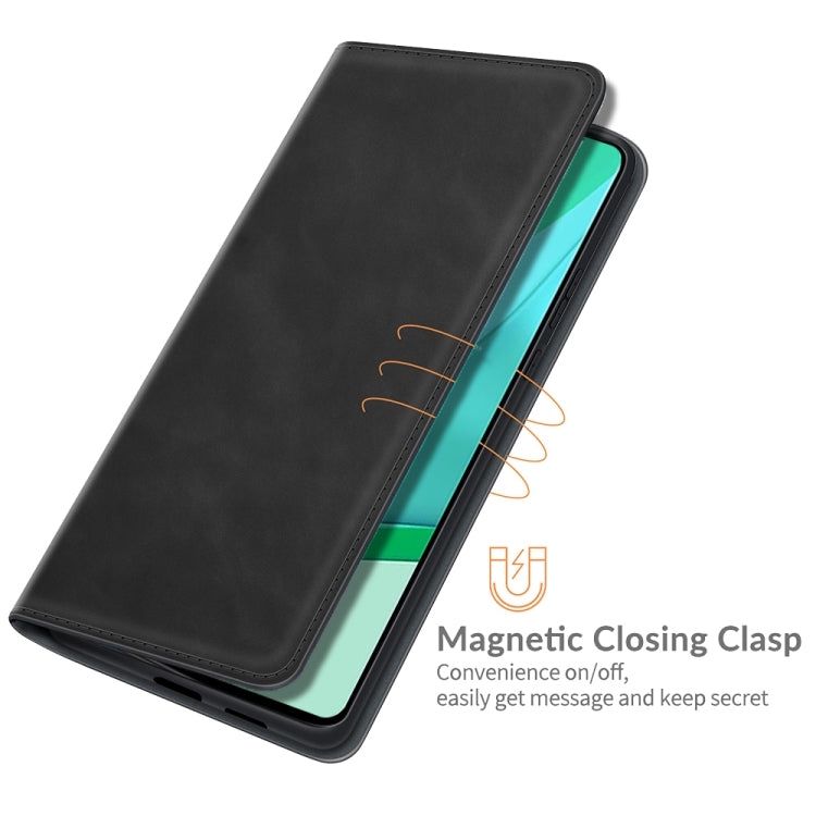 For OnePlus 9 Pro Retro-skin Business Magnetic Suction Leather Case with Holder & Card Slots & Wallet, For OnePlus 9 Pro