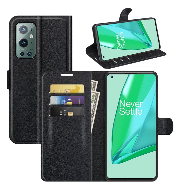 For OnePlus 9 Pro Litchi Texture Horizontal Flip Protective Case with Holder & Card Slots & Wallet, For OnePlus 9 Pro