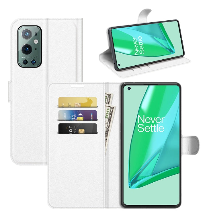 For OnePlus 9 Pro Litchi Texture Horizontal Flip Protective Case with Holder & Card Slots & Wallet, For OnePlus 9 Pro