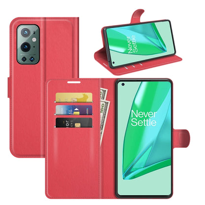For OnePlus 9 Pro Litchi Texture Horizontal Flip Protective Case with Holder & Card Slots & Wallet, For OnePlus 9 Pro
