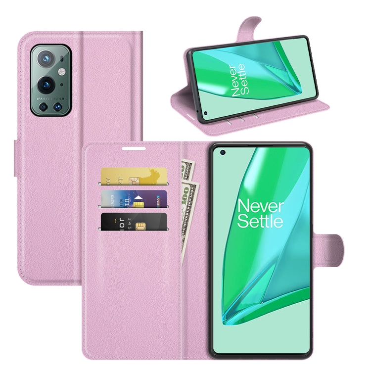 For OnePlus 9 Pro Litchi Texture Horizontal Flip Protective Case with Holder & Card Slots & Wallet, For OnePlus 9 Pro