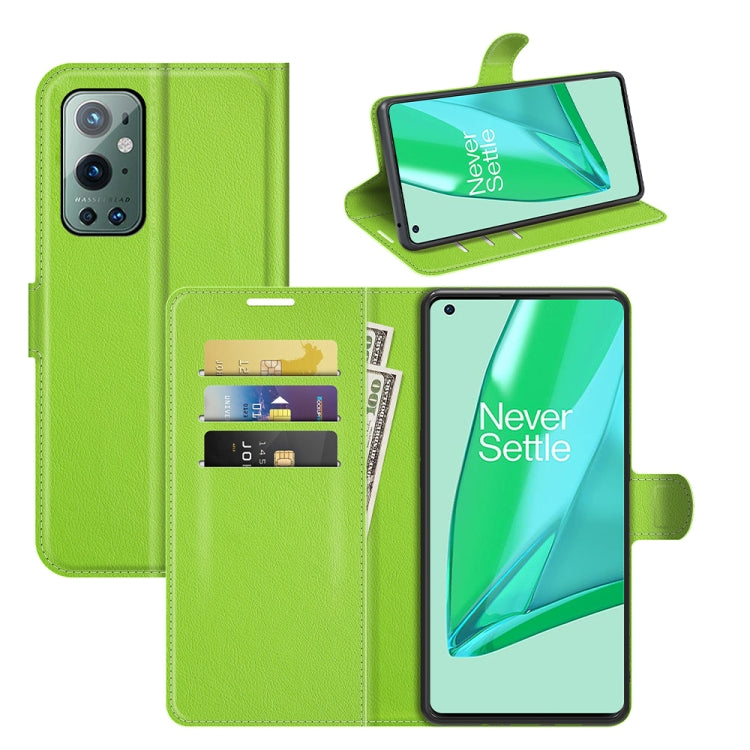 For OnePlus 9 Pro Litchi Texture Horizontal Flip Protective Case with Holder & Card Slots & Wallet, For OnePlus 9 Pro