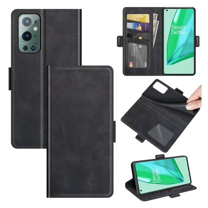 For OnePlus 9 Pro Dual-side Magnetic Buckle Horizontal Flip Leather Case with Holder & Card Slots & Wallet, For OnePlus 9 Pro