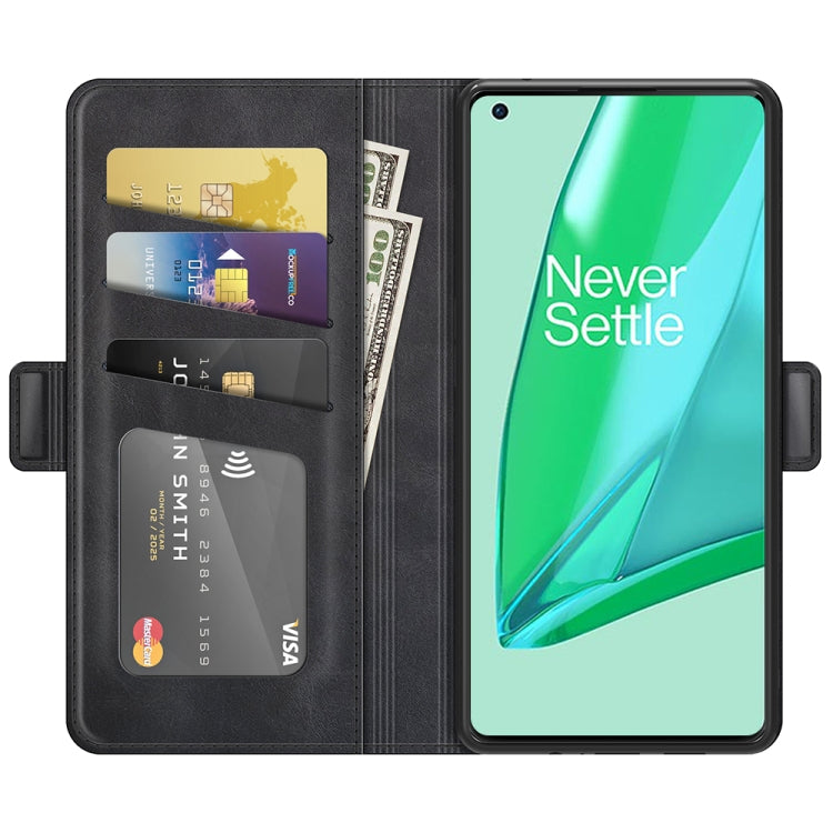 For OnePlus 9 Pro Dual-side Magnetic Buckle Horizontal Flip Leather Case with Holder & Card Slots & Wallet, For OnePlus 9 Pro