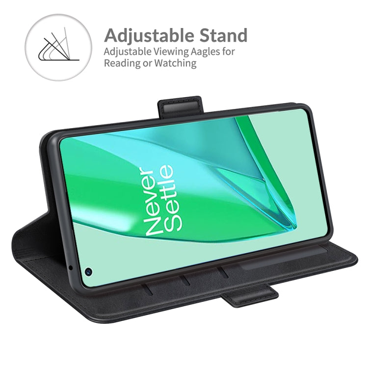 For OnePlus 9 Pro Dual-side Magnetic Buckle Horizontal Flip Leather Case with Holder & Card Slots & Wallet, For OnePlus 9 Pro