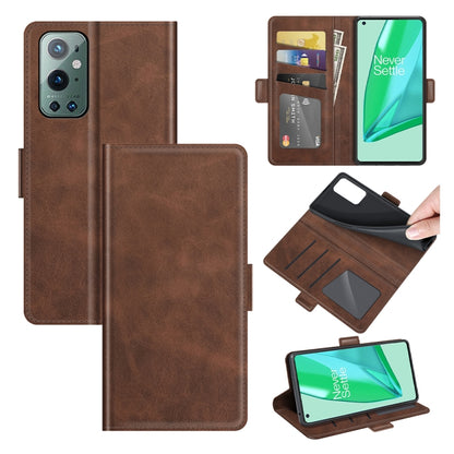 For OnePlus 9 Pro Dual-side Magnetic Buckle Horizontal Flip Leather Case with Holder & Card Slots & Wallet, For OnePlus 9 Pro