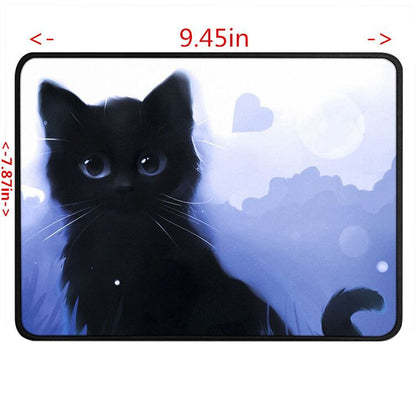 Cat Cartoon Anti-Skid E-sports Game Mouse Pad