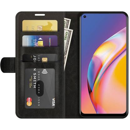 For OPPO A94 4G / F19 Pro / Reno5 Lite R64 Texture Single Horizontal Flip Protective Case with Holder & Card Slots & Wallet& Photo Frame, For OPPO A94 4G