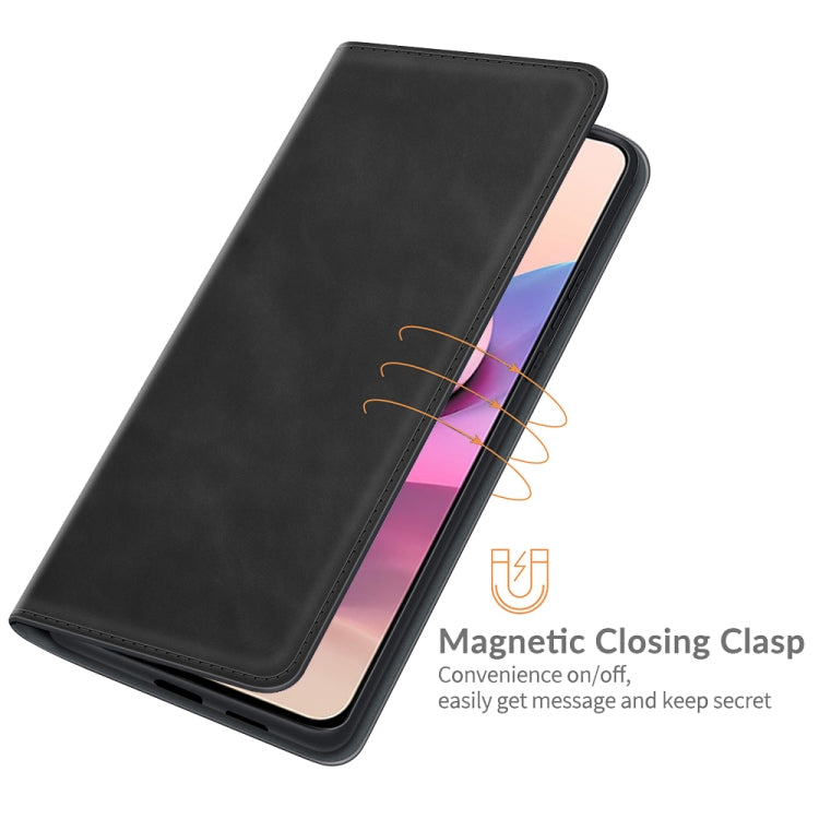 For Xiaomi Redmi Note 10 4G / Note 10S Retro-skin Business Magnetic Suction Leather Case with Holder & Card Slots & Wallet, For Xiaomi Redmi Note 10S, For Xiaomi Redmi Note 10 4G