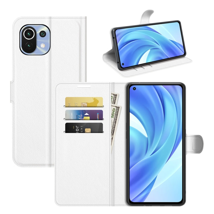 For Xiaomi Mi 11 Lite 4G /  5G Litchi Texture Horizontal Flip Protective Case with Holder & Card Slots & Wallet, For Xiaomi Mi 11 Lite 4G / 5G