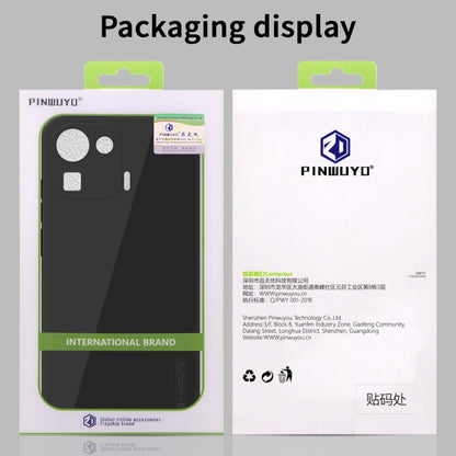 PINWUYO Touching Series Liquid Silicone TPU Shockproof Case, For OnePlus 9, For OnePlus 9 Pro, For Xiaomi Mi 11 Pro