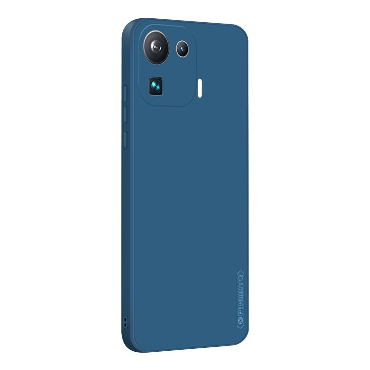 PINWUYO Touching Series Liquid Silicone TPU Shockproof Case, For OnePlus 9, For OnePlus 9 Pro, For Xiaomi Mi 11 Pro