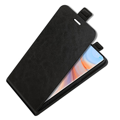 For OPPO Reno5 Pro+ / Find X3 Neo R64 Texture Single Vertical Flip Leather Protective Case with Card Slots & Photo Frame, For OPPO Reno5 Pro+