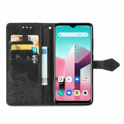 Mandala Flower Embossed Horizontal Flip Leather Case with Holder & Three Card Slots & Wallet & Lanyard, For Blackview A80 Pro, For OnePlus Nord CE 5G, For Oukitel C23 Pro, For vivo V21e 4G