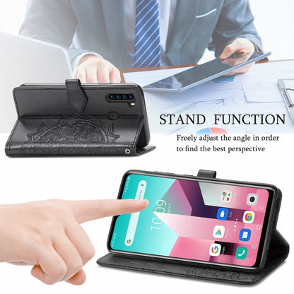 Mandala Flower Embossed Horizontal Flip Leather Case with Holder & Three Card Slots & Wallet & Lanyard, For Blackview A80 Pro, For OnePlus Nord CE 5G, For Oukitel C23 Pro, For vivo V21e 4G