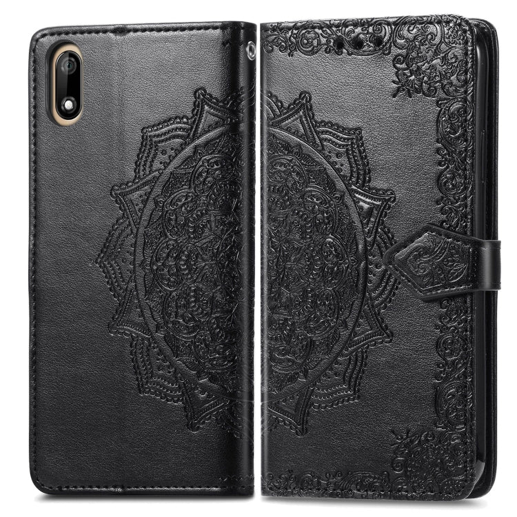 Mandala Flower Embossed Horizontal Flip Leather Case with Holder & Three Card Slots & Wallet & Lanyard, For Wiko Jerry 4, For Wiko Y62, For ZTE Axon 11 SE 5G, For ZTE Axon 20 5G