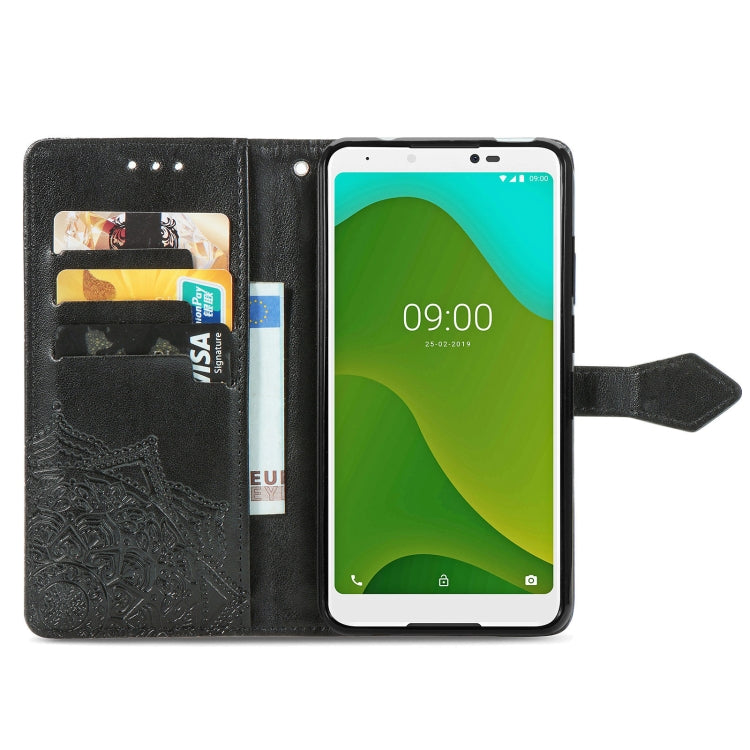 Mandala Flower Embossed Horizontal Flip Leather Case with Holder & Three Card Slots & Wallet & Lanyard, For Wiko Jerry 4, For Wiko Y62, For ZTE Axon 11 SE 5G, For ZTE Axon 20 5G