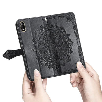 Mandala Flower Embossed Horizontal Flip Leather Case with Holder & Three Card Slots & Wallet & Lanyard, For Wiko Jerry 4, For Wiko Y62, For ZTE Axon 11 SE 5G, For ZTE Axon 20 5G