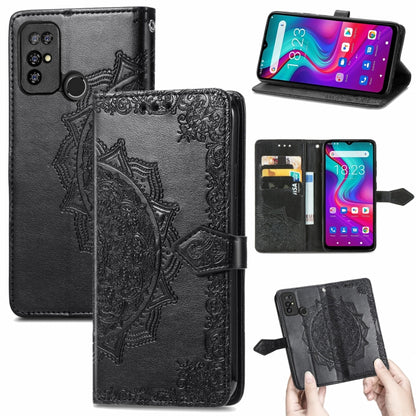 Mandala Flower Embossed Horizontal Flip Leather Case with Holder & Three Card Slots & Wallet & Lanyard, For Doogee X96 Pro, For Honor 50, For OnePlus 9R, For UMIDIGI A9