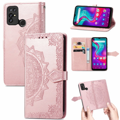 Mandala Flower Embossed Horizontal Flip Leather Case with Holder & Three Card Slots & Wallet & Lanyard, For Doogee X96 Pro, For Honor 50, For OnePlus 9R, For UMIDIGI A9