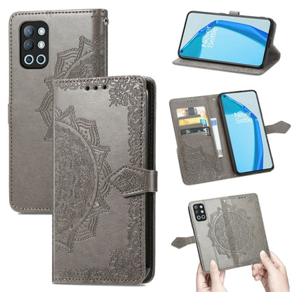 Mandala Flower Embossed Horizontal Flip Leather Case with Holder & Three Card Slots & Wallet & Lanyard, For Doogee X96 Pro, For Honor 50, For OnePlus 9R, For UMIDIGI A9
