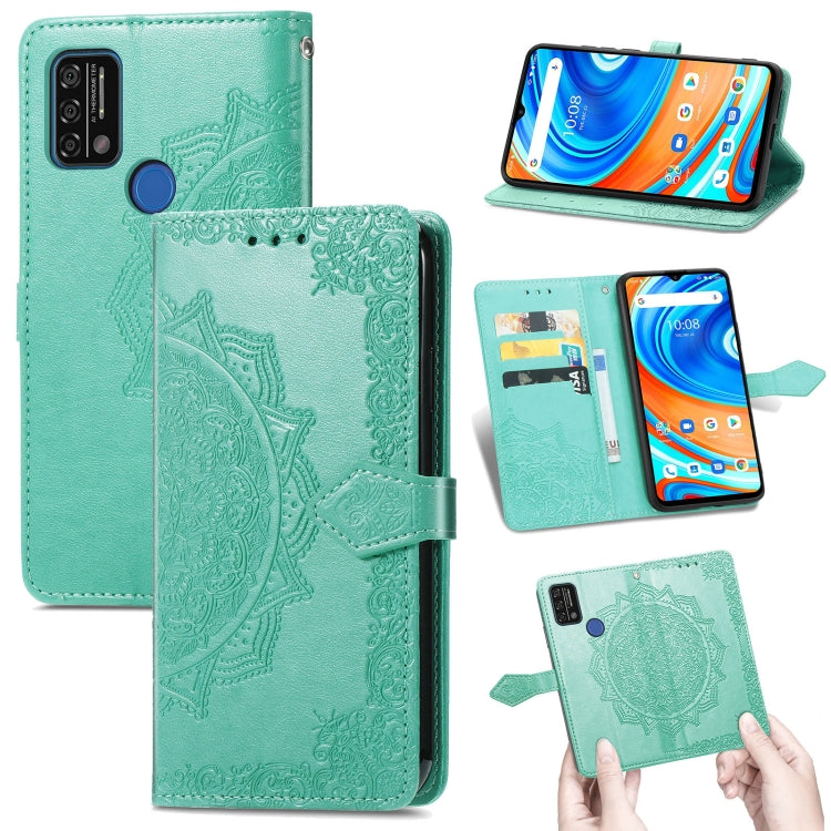 Mandala Flower Embossed Horizontal Flip Leather Case with Holder & Three Card Slots & Wallet & Lanyard, For Doogee X96 Pro, For Honor 50, For OnePlus 9R, For UMIDIGI A9