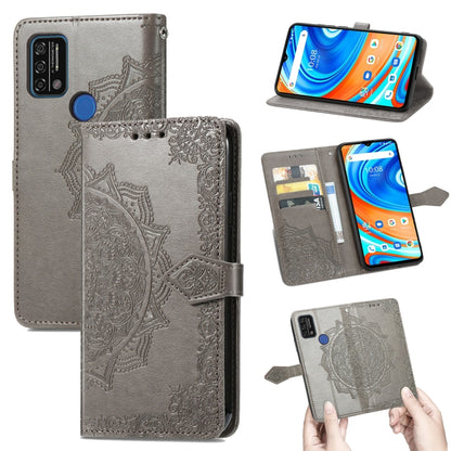 Mandala Flower Embossed Horizontal Flip Leather Case with Holder & Three Card Slots & Wallet & Lanyard, For Doogee X96 Pro, For Honor 50, For OnePlus 9R, For UMIDIGI A9