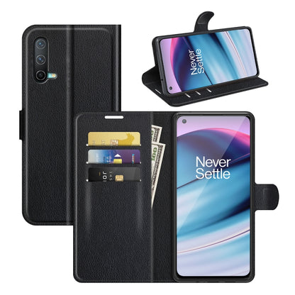 For OnePlus Nord CE 5G Litchi Texture Horizontal Flip Protective Case with Holder & Card Slots & Wallet, For OnePlus Nord CE 5G