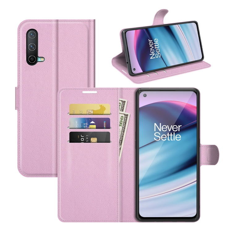 For OnePlus Nord CE 5G Litchi Texture Horizontal Flip Protective Case with Holder & Card Slots & Wallet, For OnePlus Nord CE 5G