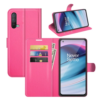 For OnePlus Nord CE 5G Litchi Texture Horizontal Flip Protective Case with Holder & Card Slots & Wallet, For OnePlus Nord CE 5G