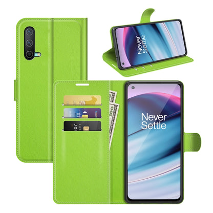 For OnePlus Nord CE 5G Litchi Texture Horizontal Flip Protective Case with Holder & Card Slots & Wallet, For OnePlus Nord CE 5G