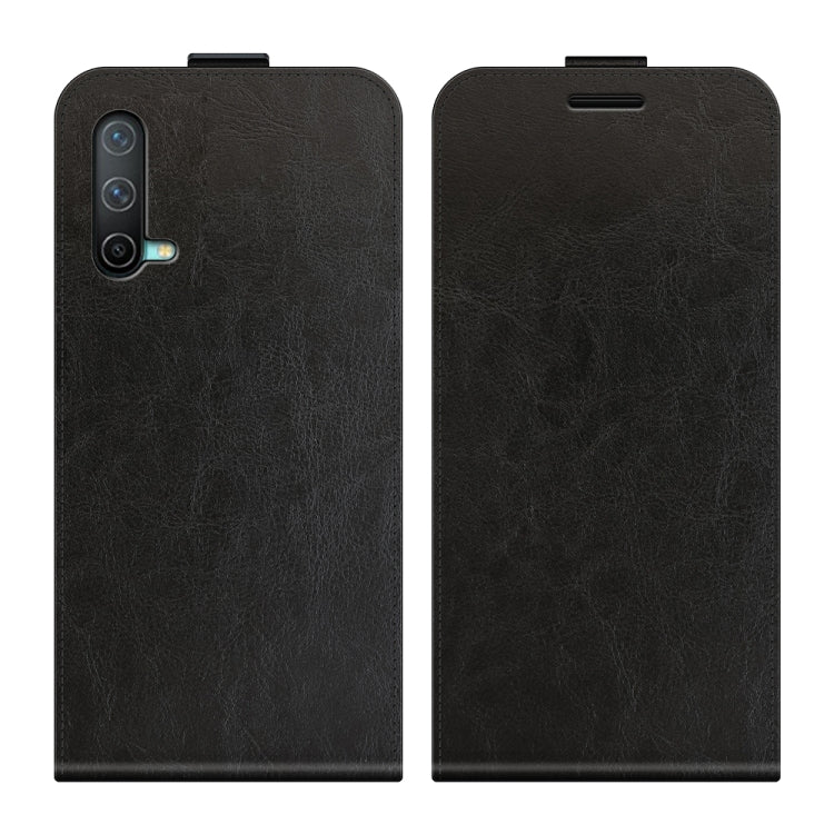 For OnePlus Nord CE 5G R64 Texture Single Vertical Flip Leather Protective Case with Card Slots & Photo Frame, For OnePlus Nord CE 5G