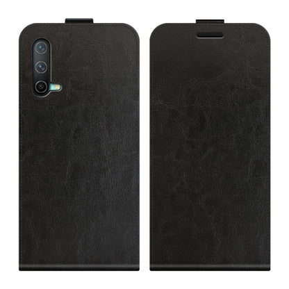 For OnePlus Nord CE 5G R64 Texture Single Vertical Flip Leather Protective Case with Card Slots & Photo Frame, For OnePlus Nord CE 5G